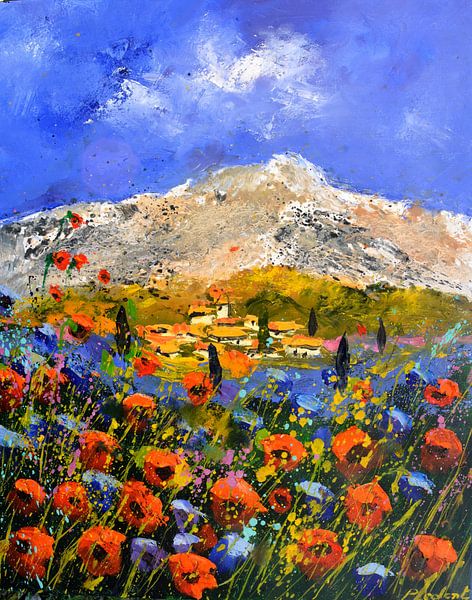 Provence in de zomer van pol ledent