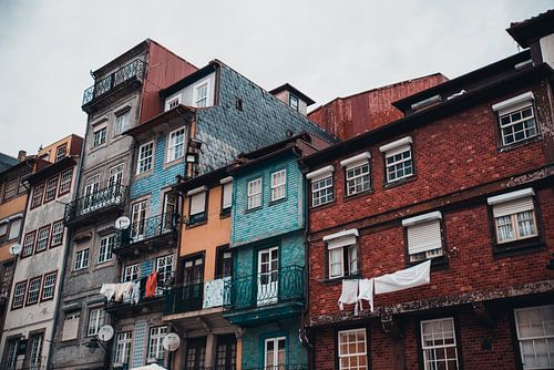 Streets of Porto in Portugal