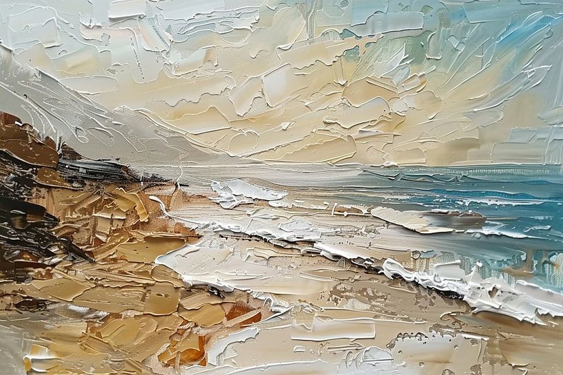 Sea and structure by Ekaterina Veselova