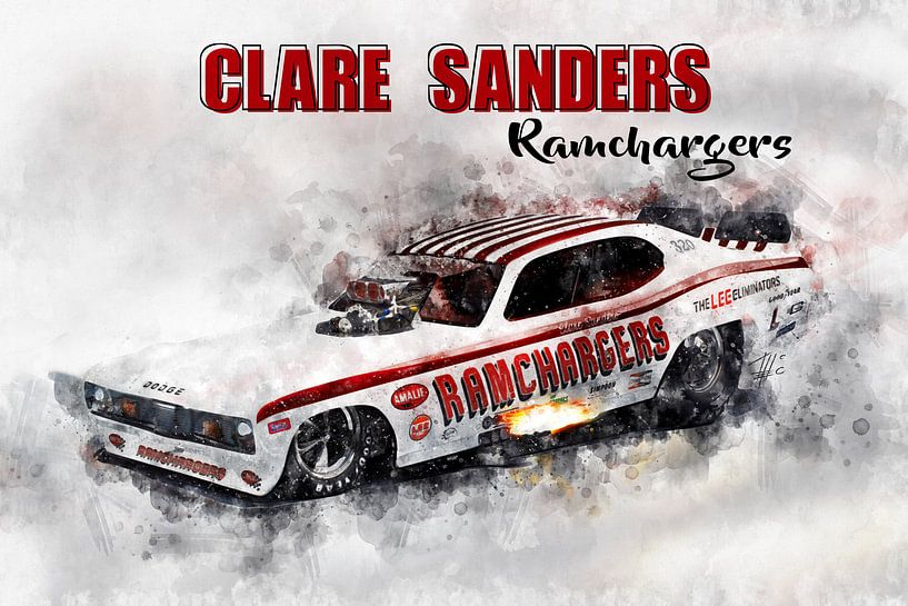 Clare Sanders, Ramchargers avec titre par Theodor Decker