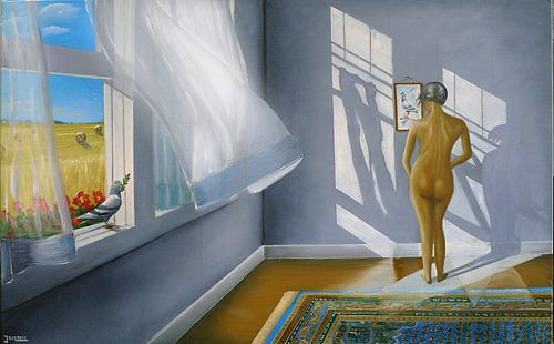 Le pigeon et la vierge