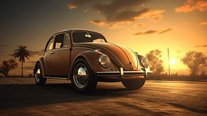 Volkswagen Beetle 3 van Harry Herman