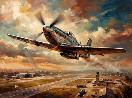 Mustang „Golden Hour“ von Jan Keteleer