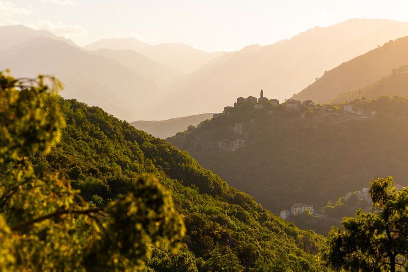 Santa-Lucia-di-Mercurio, Korsika, Frankreich von Jan Schuler