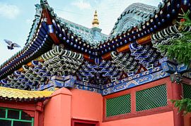 Buddhistischer Tempel in der Mongolei von Stefan Grebner