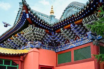 Buddhist temple in Mongolia