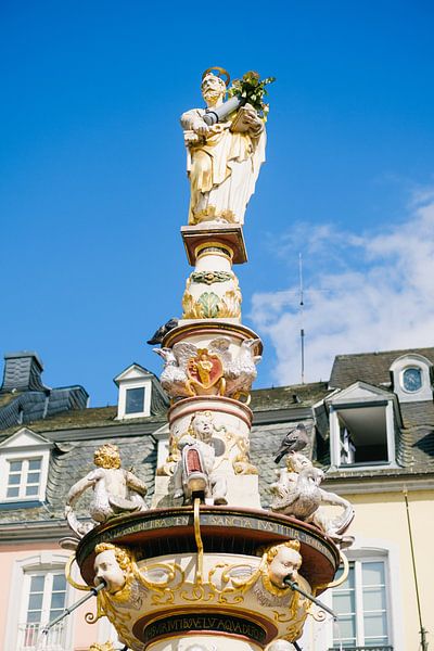 Sint-Pietersfontein Hoofdmarkt Trier van Luis Emilio Villegas Amador
