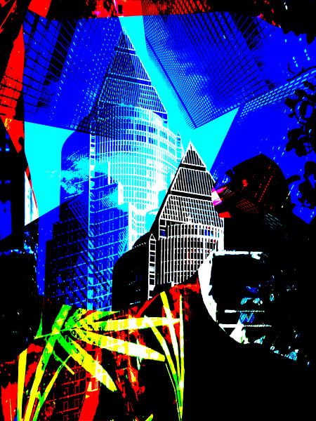 Frankfurt, Mainhatten by Dusan Pintner