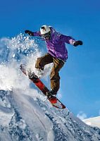 Extreme Snowboarding Thrill