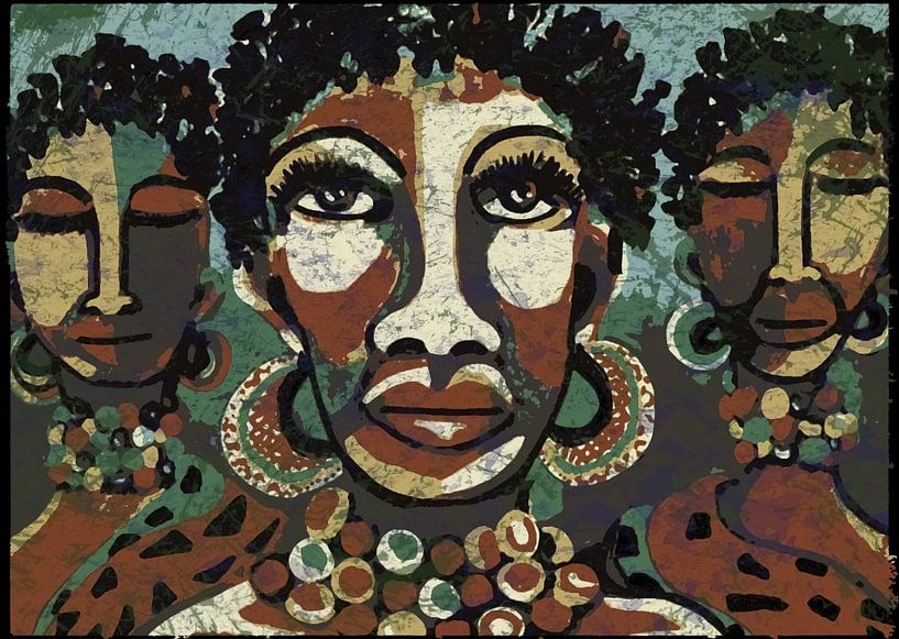 Afrikanische Frauen von Gisela- Art for You
