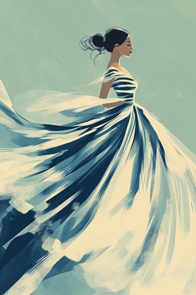 Evening by the sea by Dream Drip
