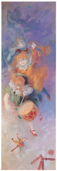 Jules Chéret - Les Jeux - Tambour et Clairon van Peter Balan