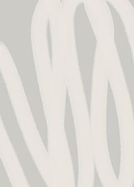 Linien in neutralen Pastellfarben Nr. 3 von Dina Dankers