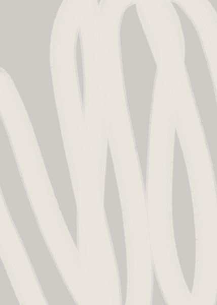Linien in neutralen Pastellfarben Nr. 3 von Dina Dankers