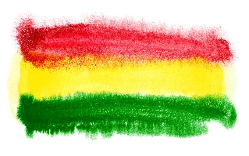Symbolic national flag of Bolivia by Achim Prill