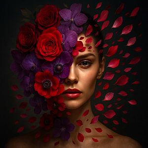 Porträt Wo die Blumen von ihr träumen