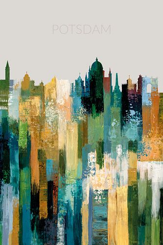 La ligne d'horizon de Potsdam sur Harry Hadders Design