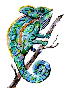 Magic Chameleon by Sebastian Grafmann