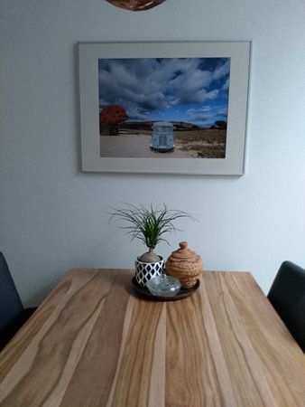 Oldtimer in Frans landschap