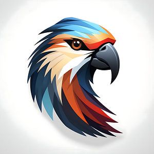 Vektorbild Vogel / Papagei