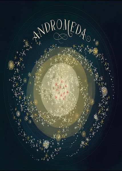 Andromedastelsel van Leon Lewis