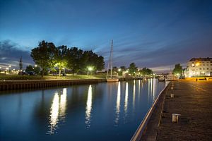 Nacht Foto Hellevoetsluis von Miranda van Hulst