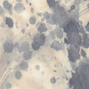 Neutrale Japandi minimalistische Aquarellmalerei