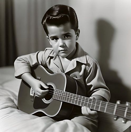 Der kleine Gitarrist