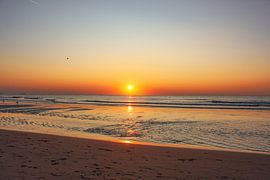 Sonnenuntergang in Noordwijk von Linda Herfs