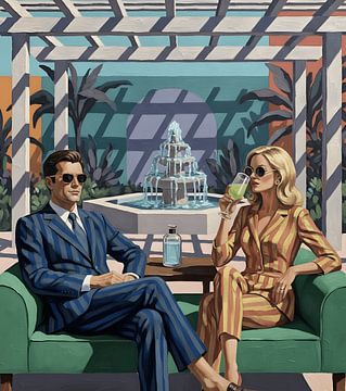 Fountain patio Summer classics