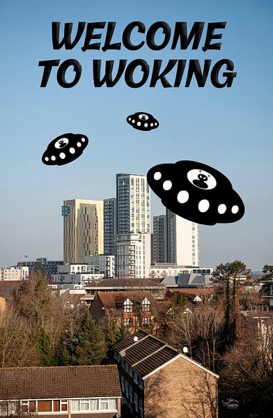 Welcome to Woking by Grüntyers .