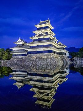 Matsumoto Castle in Nagano, Japan van Marnix Teensma