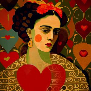 Frida : amour et lutte intérieure sur Bianca ter Riet