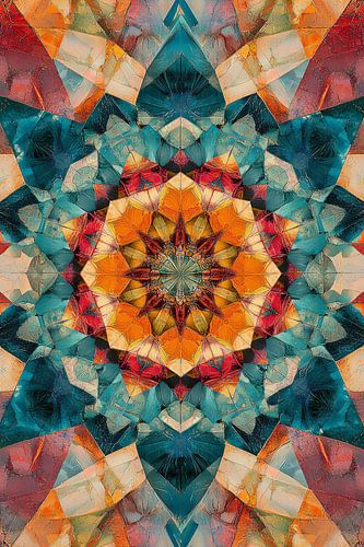 schilderachtige symmetrische vormen