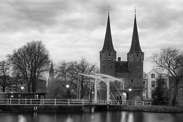 De Oostpoort in Delft, Nederland van Christa Krus