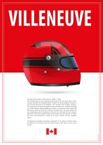 Gilles Villeneuve Helm