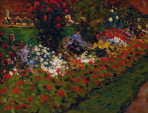 De bloementuin, Louis Valtat