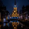 Alkmaar  by night van Marco Knies