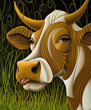 Cow by Jacky