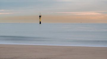 pastel beach van Stefan Bauwens Photography