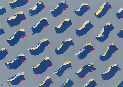 Blue lines pattern