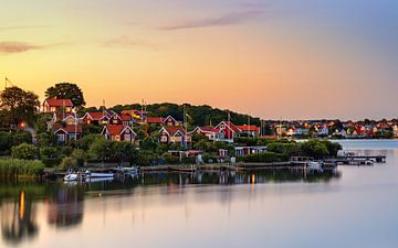 Sunset in Karlskrona by Adelheid Smitt