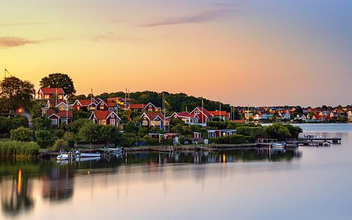 Zonsondergang in Karlskrona