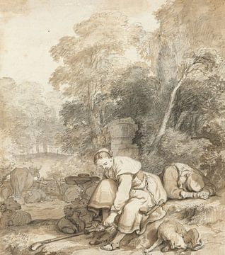 Hirtenidylle, Gerbrand van den Eeckhout, 1650 - 1653