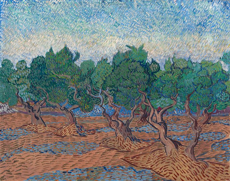 Olive Grove, Vincent van Gogh by Masterful Masters