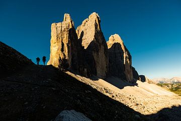 Tre Cime. Three breathtaking peaks in the Dolomites