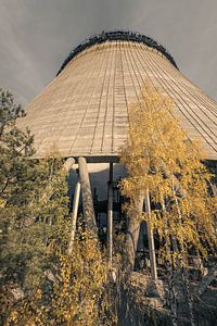 Tour de refroidissement inachevée de l'unité 5 de la centrale nucléaire de Tchernobyl sur Robert Ruidl