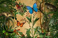 Old jungle wallpaper lives by Elles Rijsdijk thumbnail
