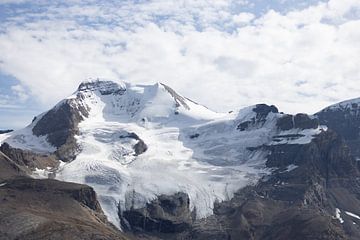 Mount Athabasca with Glacier by Tobias Toennesmann