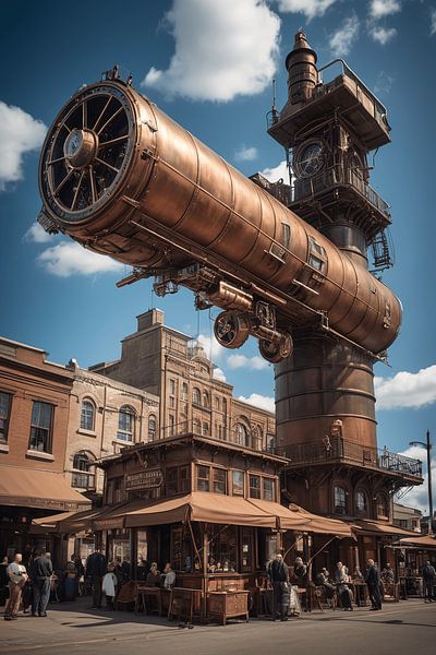 Steampunk - Observatorium von Stanley Hinz